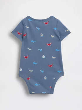 Bebek İlk Favoriler Organik Pamuklu Çıtçıtlı Body