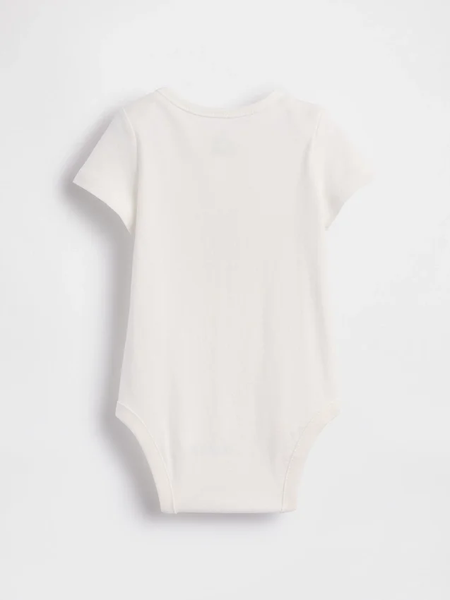 Bebek İlk Favoriler Organik Pamuklu Çıtçıtlı Body