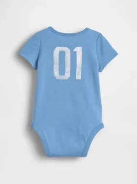Bebek İlk Favoriler Organik Pamuklu Çıtçıtlı Body