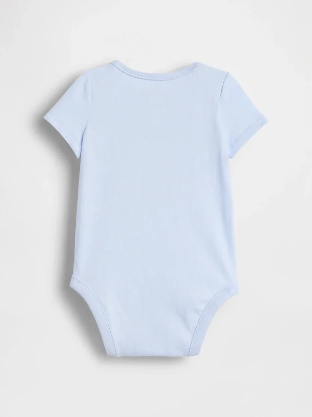 Bebek İlk Favoriler Organik Pamuklu Çıtçıtlı Body