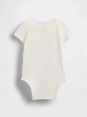 Bebek İlk Favoriler Organik Pamuklu Çıtçıtlı Body