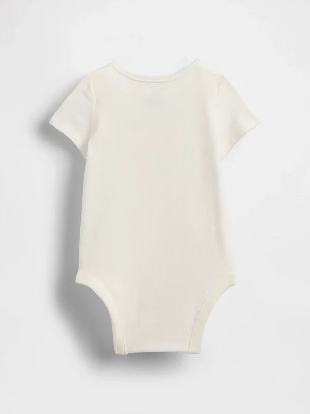 Bebek İlk Favoriler Organik Pamuklu Çıtçıtlı Body