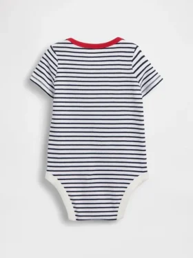 Bebek İlk Favoriler Organik Pamuklu Çıtçıtlı Body