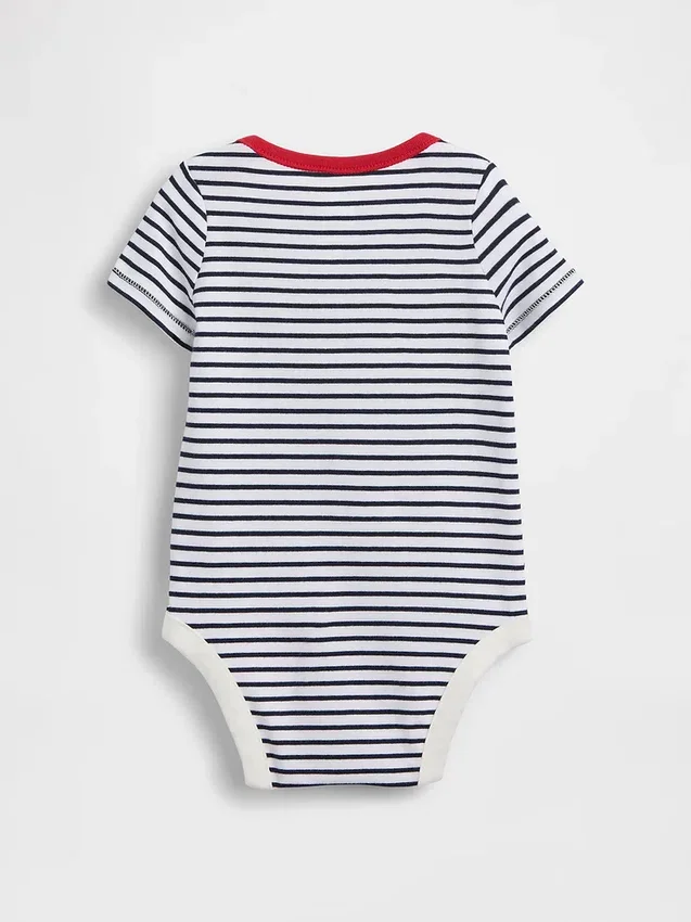 Bebek İlk Favoriler Organik Pamuklu Çıtçıtlı Body