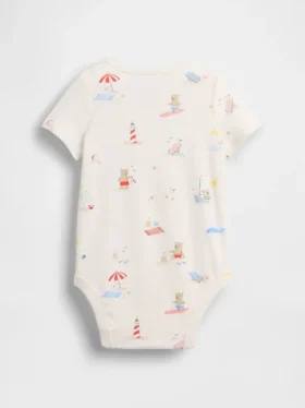Bebek İlk Favoriler Organik Pamuklu Çıtçıtlı Body
