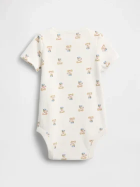 Bebek İlk Favoriler Organik Pamuklu Çıtçıtlı Body