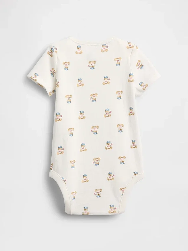 Bebek İlk Favoriler Organik Pamuklu Çıtçıtlı Body