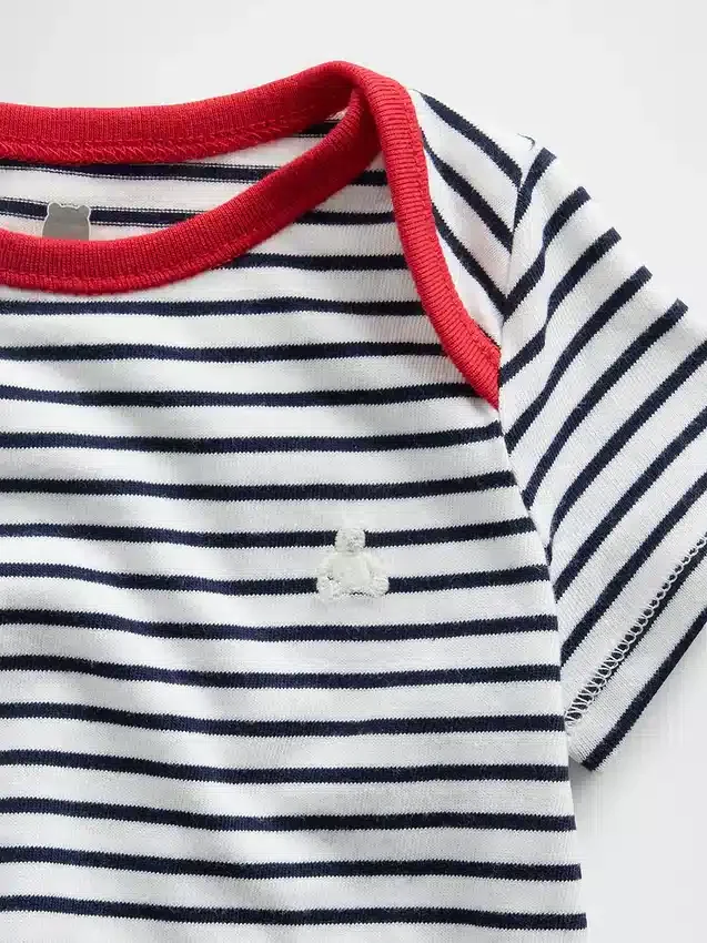 Bebek İlk Favoriler Organik Pamuklu Çıtçıtlı Body