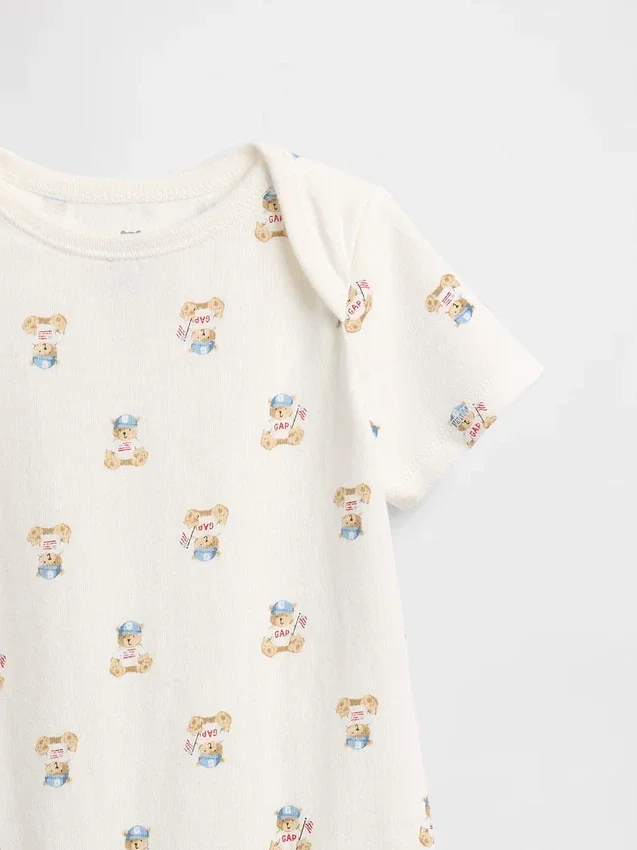 Bebek İlk Favoriler Organik Pamuklu Çıtçıtlı Body