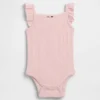 Bebek Pointelle Ribana Çıtçıtlı Body