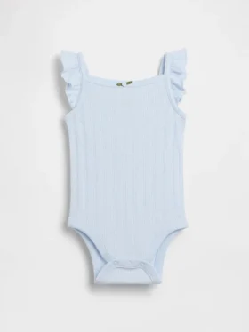 Bebek Pointelle Ribana Çıtçıtlı Body
