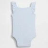 Bebek Pointelle Ribana Çıtçıtlı Body