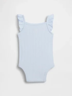 Bebek Pointelle Ribana Çıtçıtlı Body