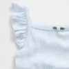 Bebek Pointelle Ribana Çıtçıtlı Body