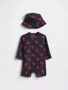 Bebek Rash Guard Yüzme Takımı