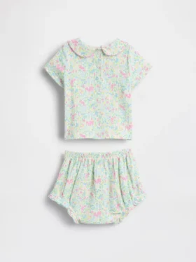 Bebek Tinyrib Peter Pan Çıtçıtlı Body Seti