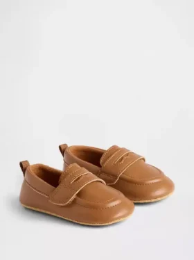 Bebek Vegan Deri Loaferlar