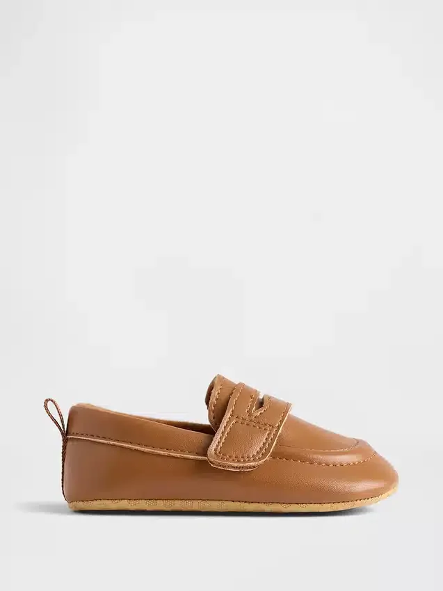 Bebek Vegan Deri Loaferlar