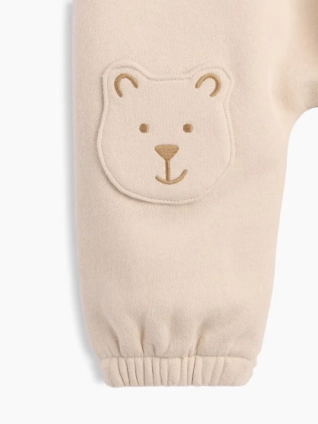 Bebek Vintagesoft Brannan Bear Diz Yamalı Jogger Pantolon