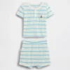 Bebek Waffle Henley Kıyafet Seti