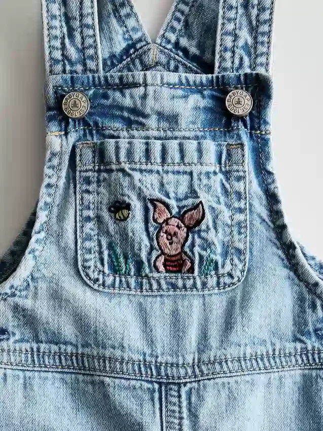 Bebek Winnie the Pooh Denim Tulum
