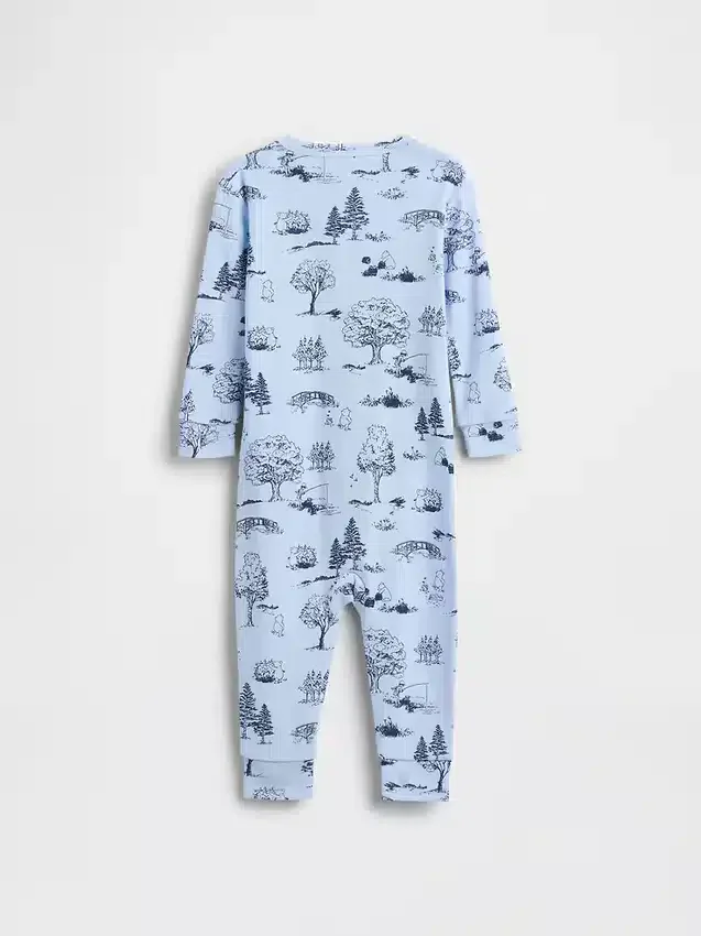 Bebek Winnie the Pooh Organik Pamuklu Tulum