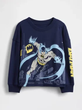 Bebek & Yürümeye Başlayan Çocuk Batman Desenli Tişört
