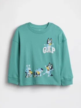 Bebek & Yürümeye Başlayan Çocuk Bluey Desenli Tişört