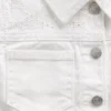 Bebek & Yürümeye Başlayan Çocuk Delikli Denim Ceket