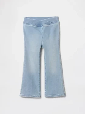 Bebek & Yürümeye Başlayan Çocuk Denim Geniş Paça Jeggings