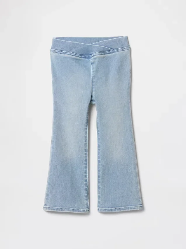 Bebek & Yürümeye Başlayan Çocuk Denim Geniş Paça Jeggings