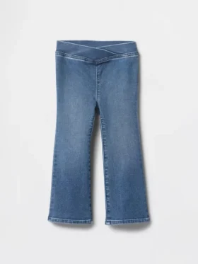 Bebek & Yürümeye Başlayan Çocuk Denim Geniş Paça Jeggings