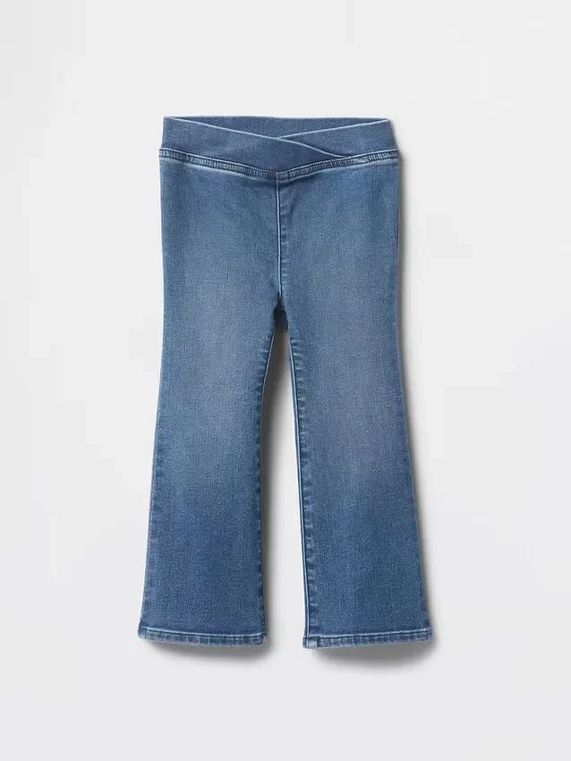 Bebek & Yürümeye Başlayan Çocuk Denim Geniş Paça Jeggings