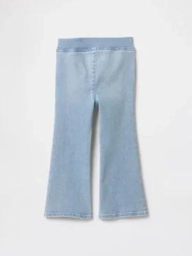 Bebek & Yürümeye Başlayan Çocuk Denim Geniş Paça Jeggings