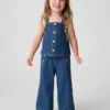 Bebek & Yürümeye Başlayan Çocuk Denim Kabuklu Tank Top