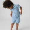 Bebek & Yürümeye Başlayan Çocuk Denim Kombin Seti