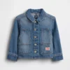 Bebek & Yürümeye Başlayan Çocuk Denim İş Kıyafeti Ceketi