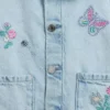 Bebek & Yürümeye Başlayan Çocuk Denim Nakışlı İş Ceketi