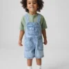 Bebek & Yürümeye Başlayan Çocuk Denim Şortlu Tulum