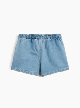 Bebek & Yürümeye Başlayan Çocuk Denim Pileli Etek-Şort