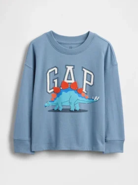 Bebek & Yürümeye Başlayan Çocuk Dino Logo Tişört