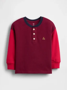 Bebek & Yürümeye Başlayan Çocuk Henley Gömlek