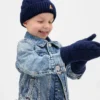 Bebek & Yürümeye Başlayan Çocuk İçin CashSoft Kablo Örgü Bere ve Eldiven Seti