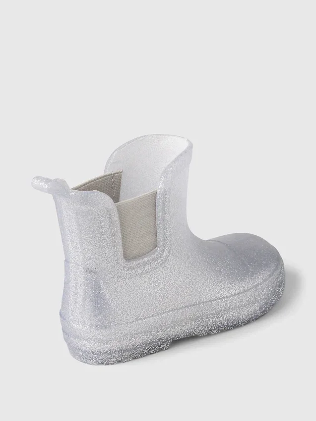 Bebek & Yürümeye Başlayan Çocuk İçin Glitter Yağmur Botları