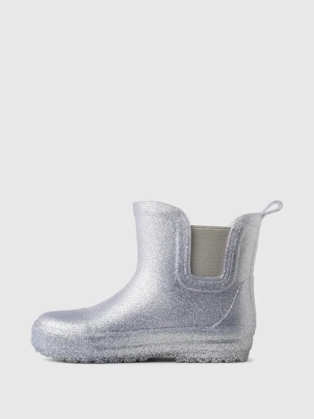 Bebek & Yürümeye Başlayan Çocuk İçin Glitter Yağmur Botları