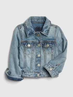 Bebek & Yürümeye Başlayan Çocuk İçin Icon Denim Ceket