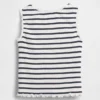 Bebek & Yürümeye Başlayan Çocuk İçin Çizgili Ribana Tank Top
