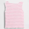 Bebek & Yürümeye Başlayan Çocuk İçin Çizgili Ribana Tank Top