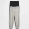 Bebek & Yürümeye Başlayan Çocuk İçin Kombinlenebilir Çekip Giyilebilir Jogger Pantolonlar (2'li Paket)