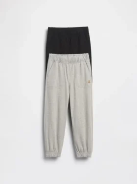 Bebek & Yürümeye Başlayan Çocuk İçin Kombinlenebilir Çekip Giyilebilir Jogger Pantolonlar (2'li Paket)